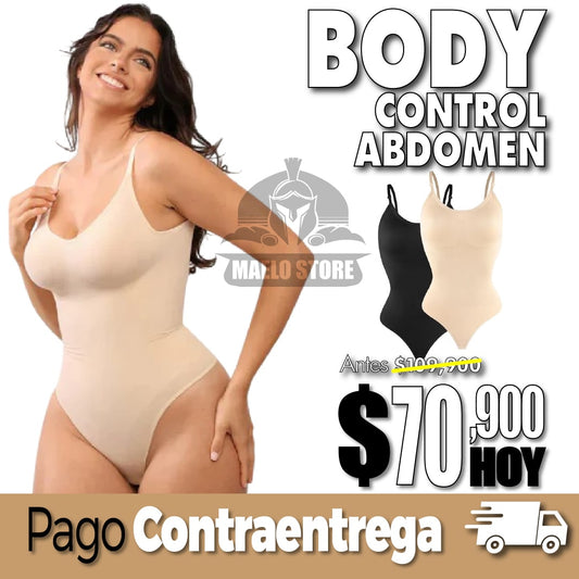 BODY CONTROL DE ABDOMEN CON TIRAS