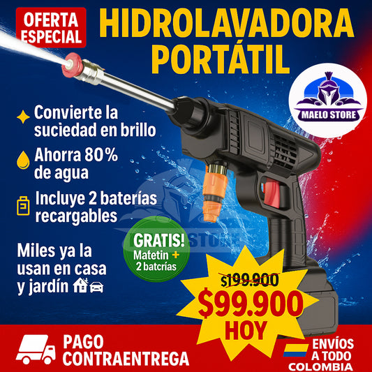 HIDROLAVADORA ALTA POTENCIA PORTATIL